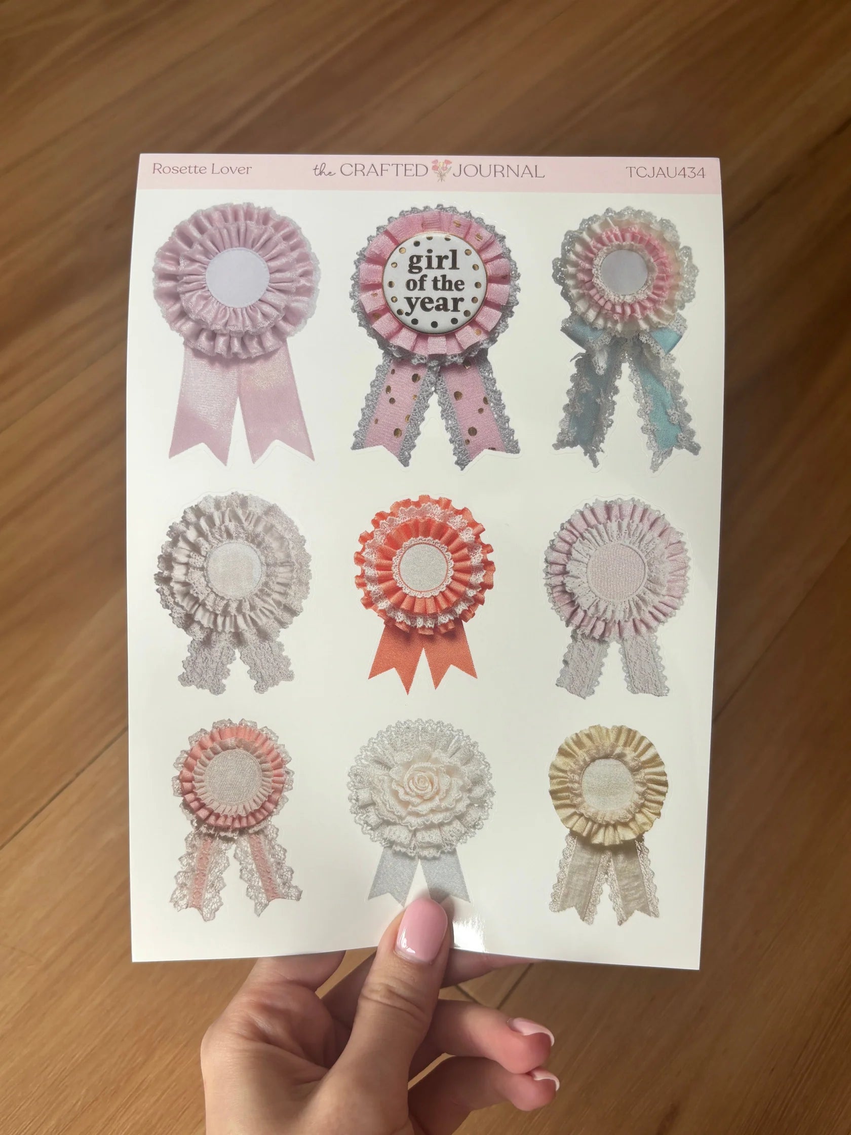 ROSETTE LOVER | STICKER SHEET