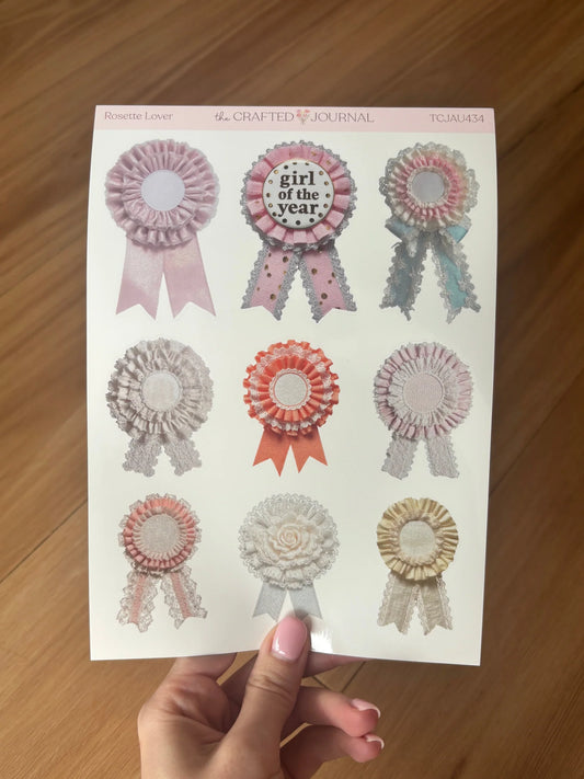 ROSETTE LOVER | STICKER SHEET
