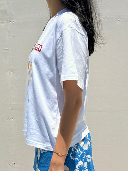 BURLEIGH BINGO TEE | WHITE