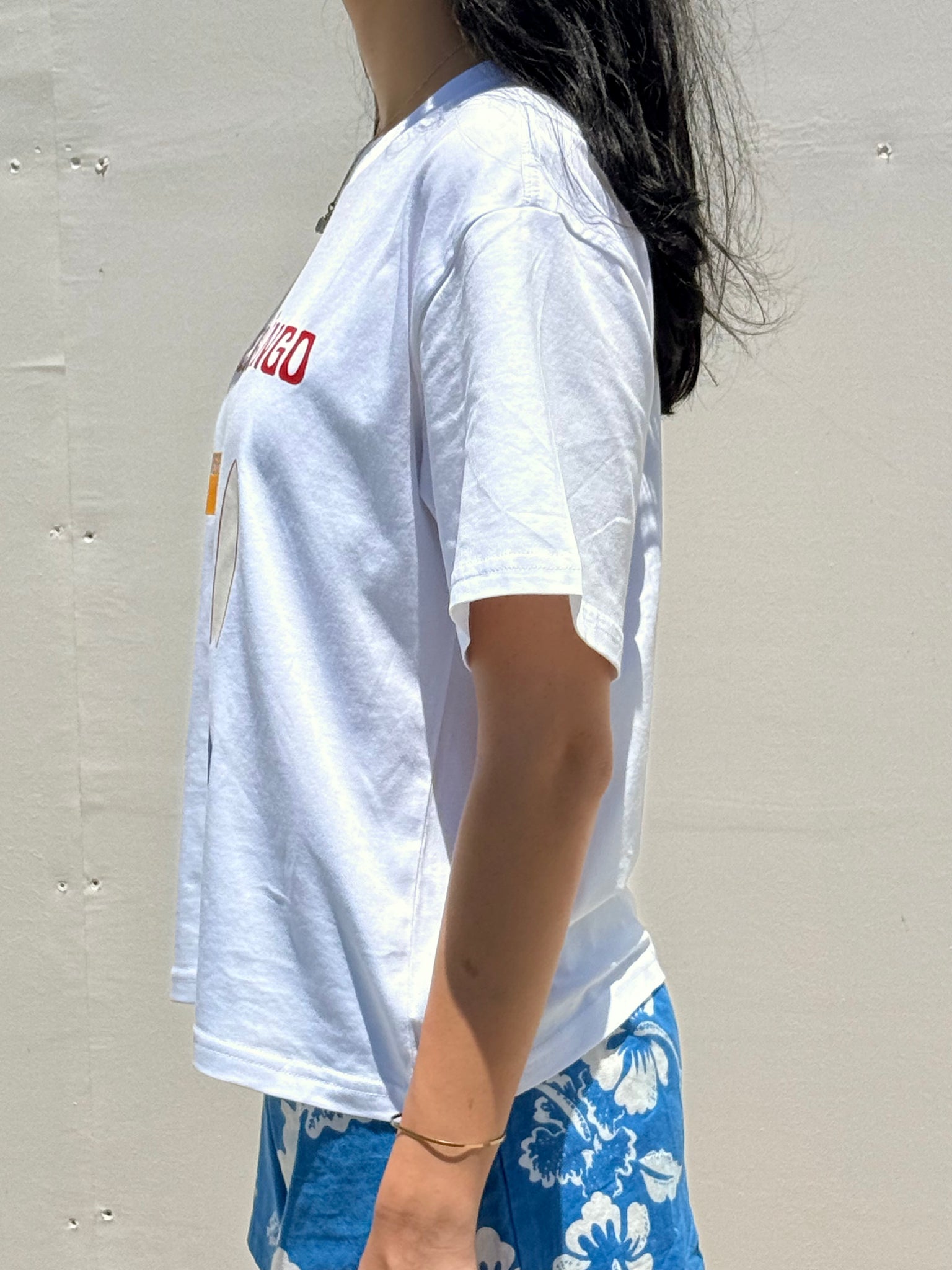 BURLEIGH BINGO TEE | WHITE