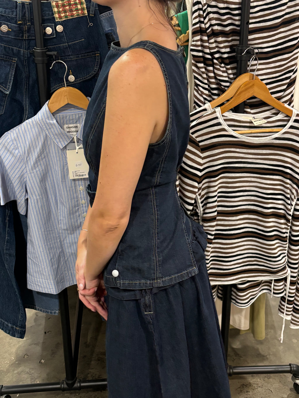 MAXIME TOP | DARK INDIGO