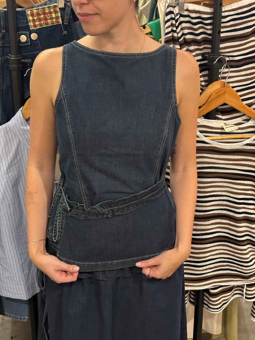 MAXIME TOP | DARK INDIGO