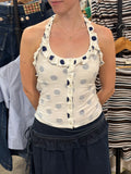 ZAZIE JERSEY HALTER | POLKA DOT