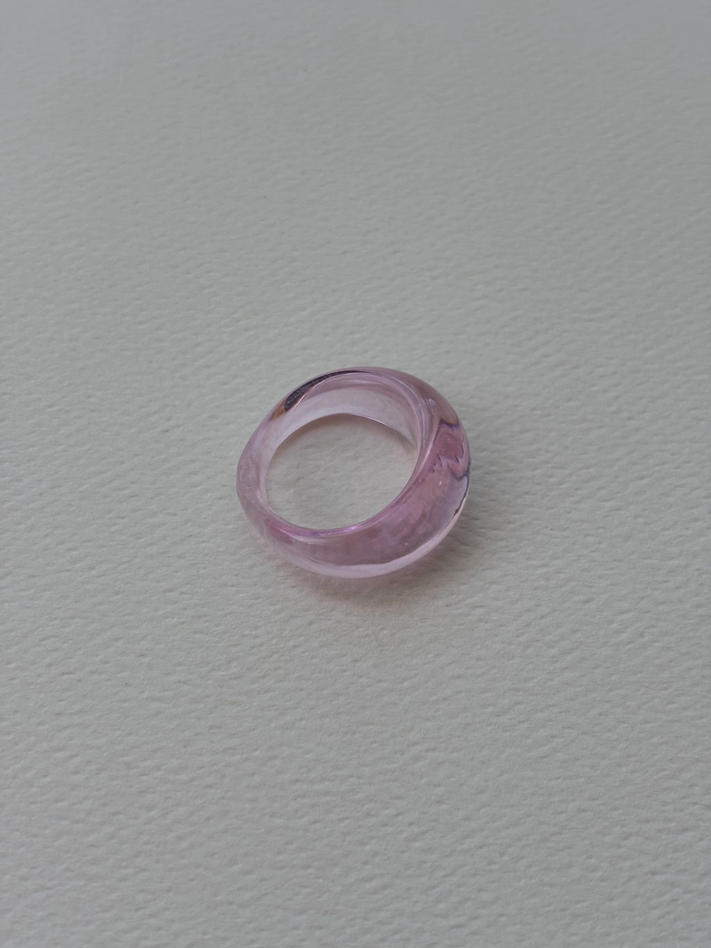 GLASS RING | BLUSH