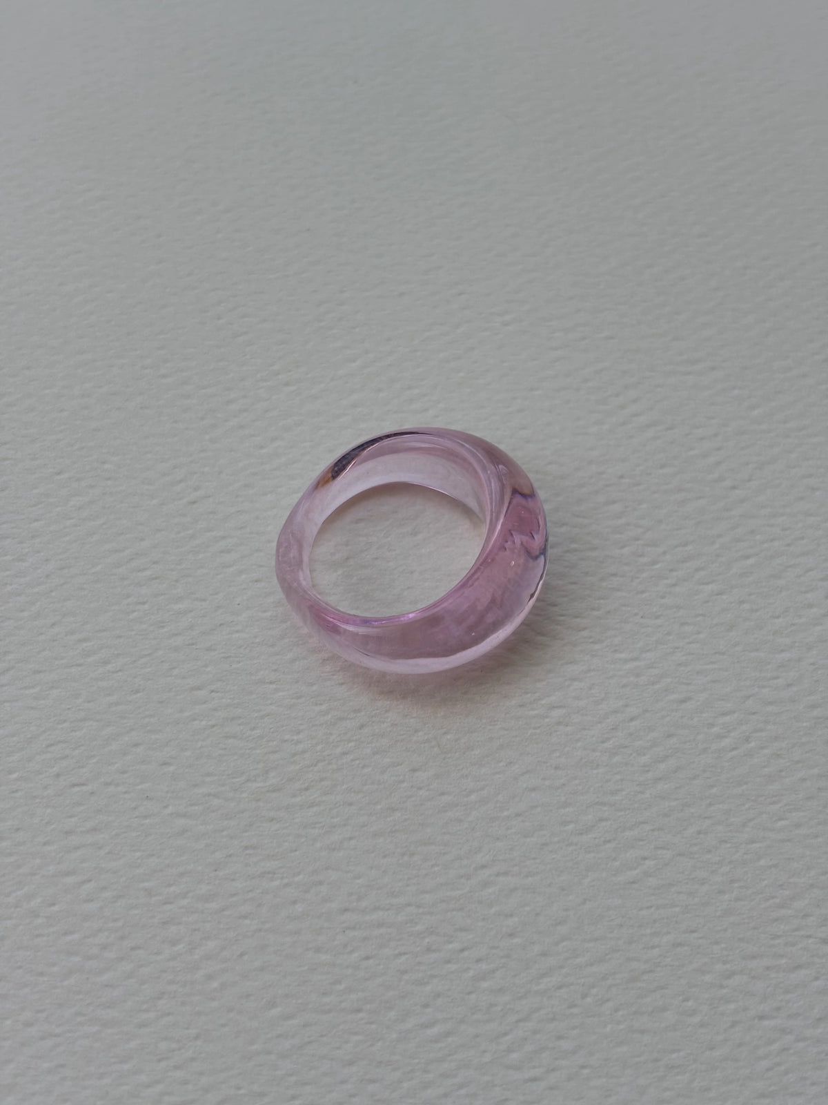 GLASS RING | BLUSH