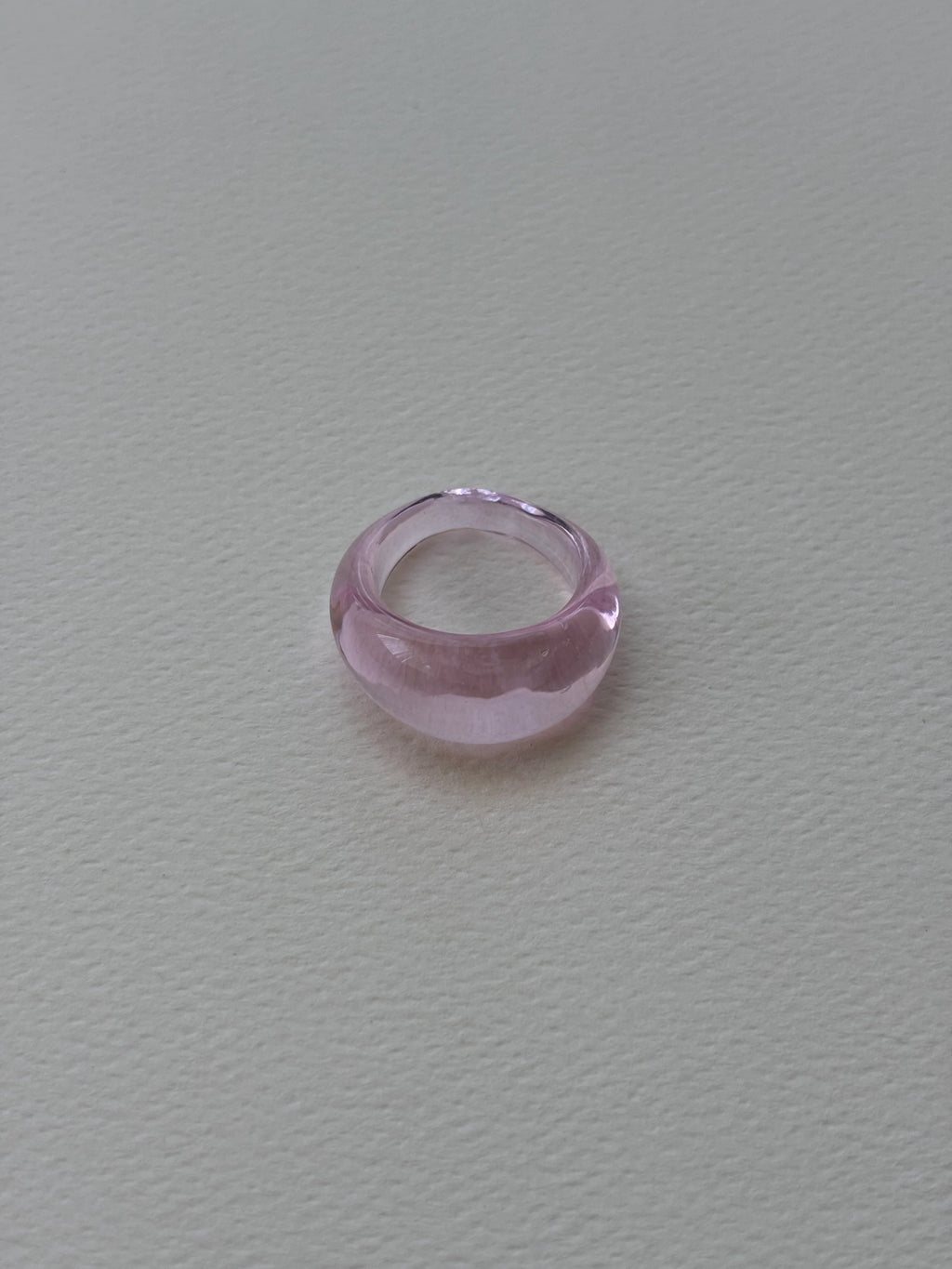 GLASS RING | BLUSH