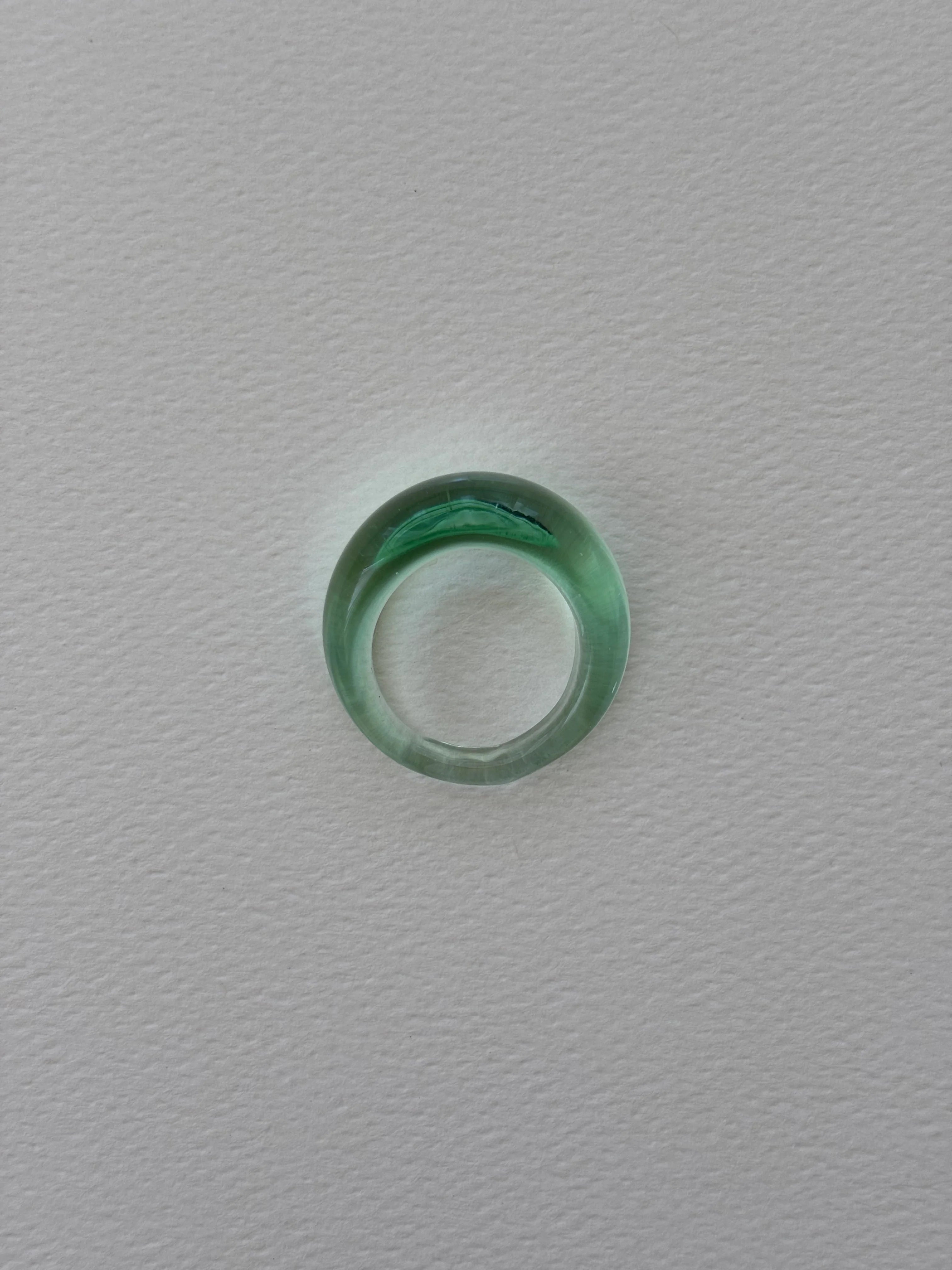 GLASS RING | MIST