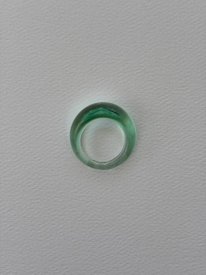 GLASS RING | MIST