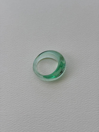 GLASS RING | MIST