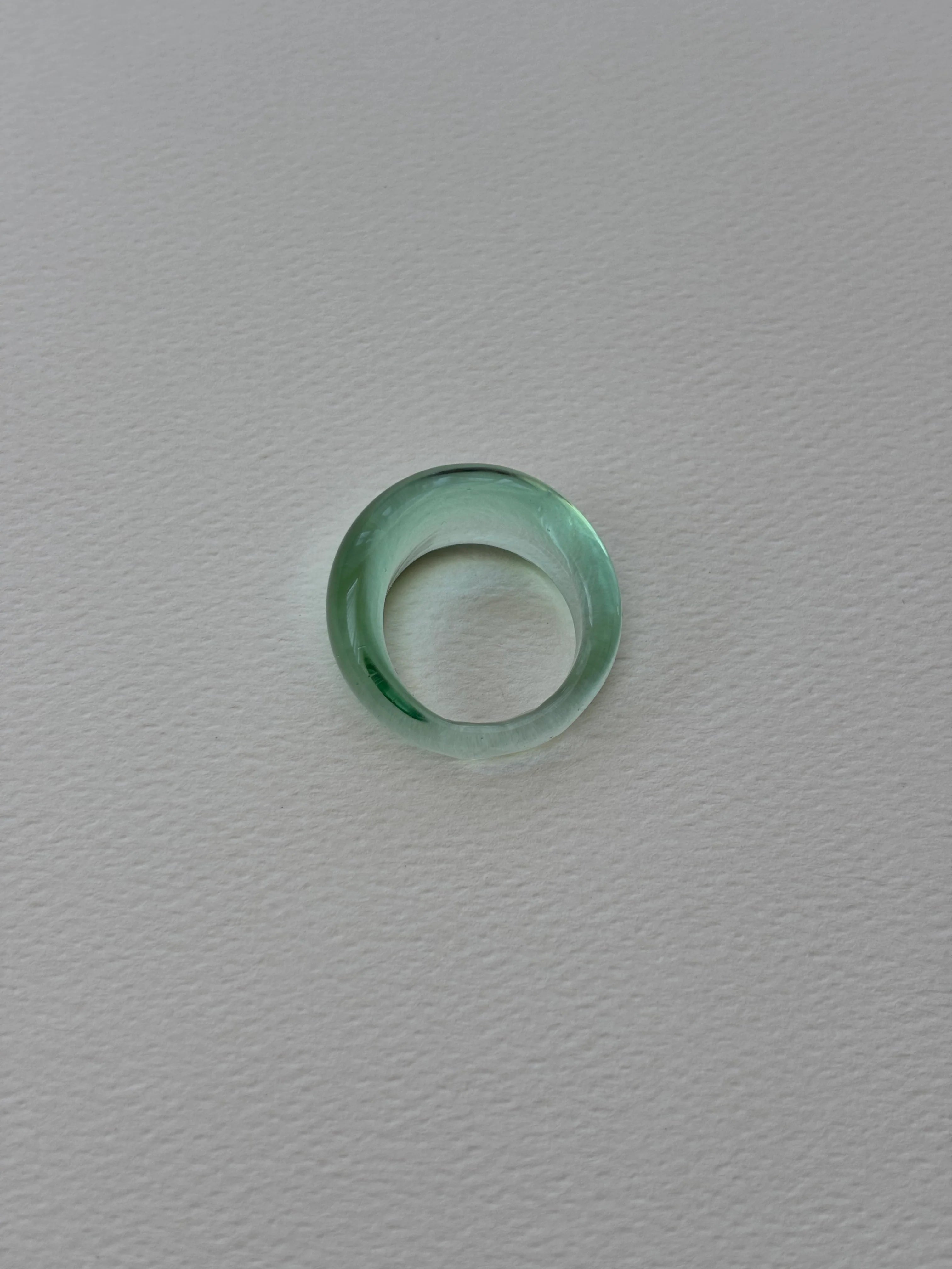 GLASS RING | MIST