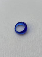 GLASS RING | COBALT