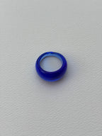 GLASS RING | COBALT