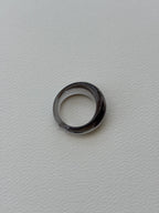 GLASS RING | SMOKE