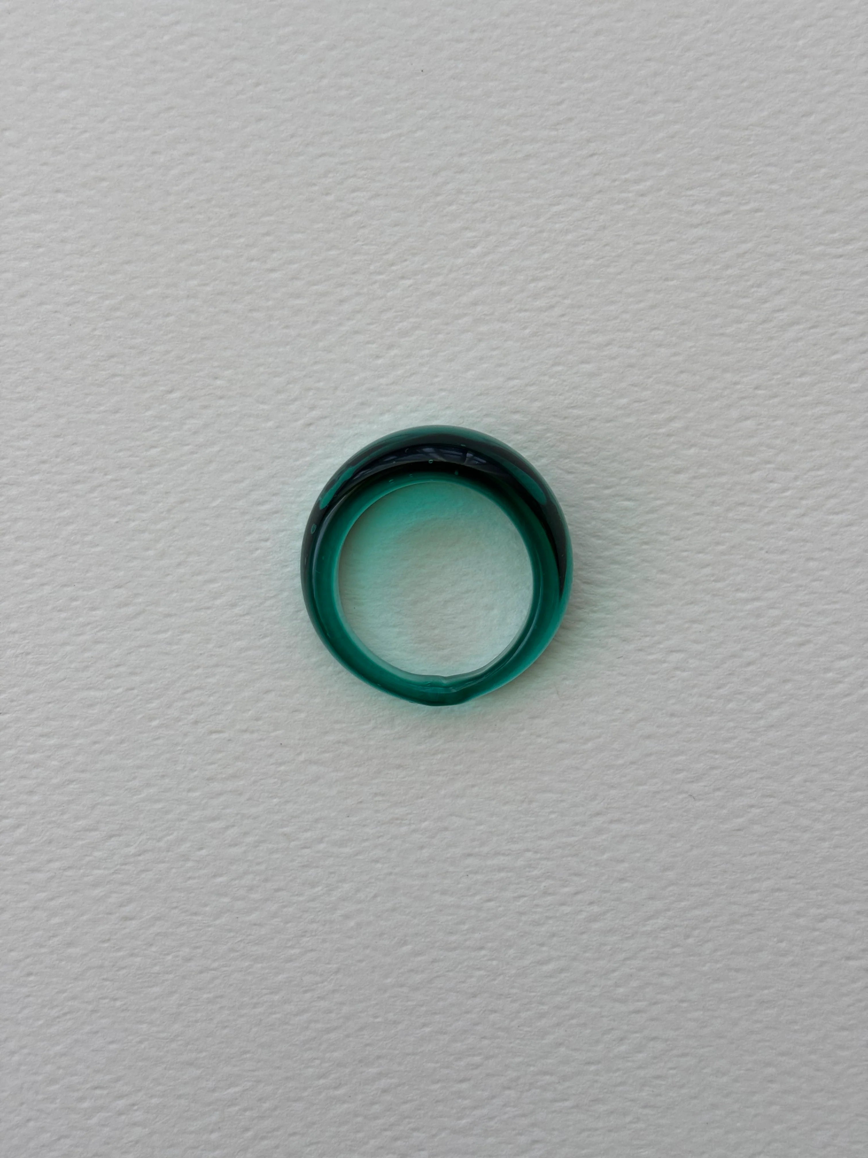 GLASS RING | PINE