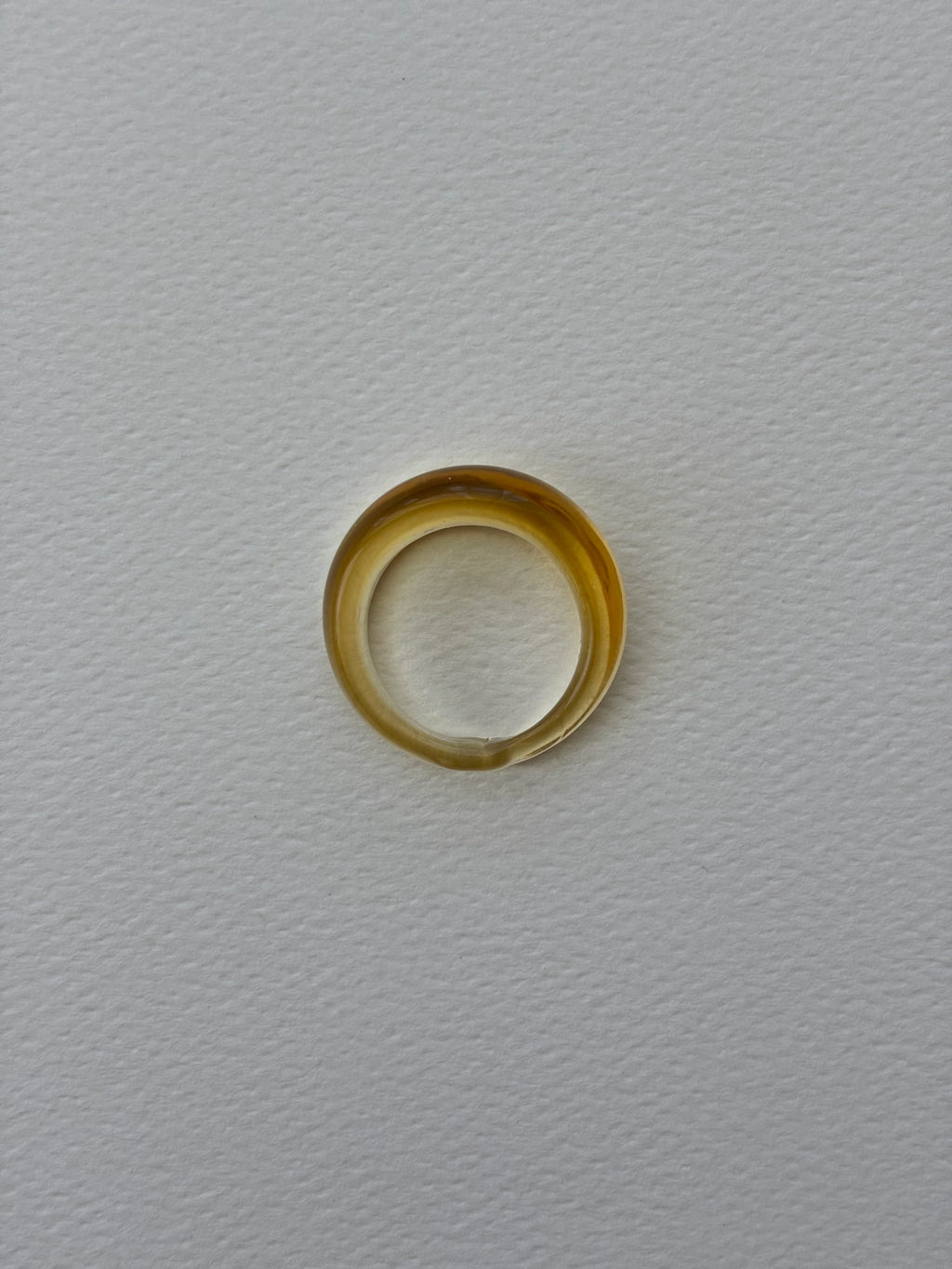 GLASS RING | LEMON