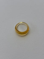 GLASS RING | LEMON