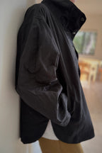 Le Bon Shoppe Blair Waxed Cotton Jacket Black