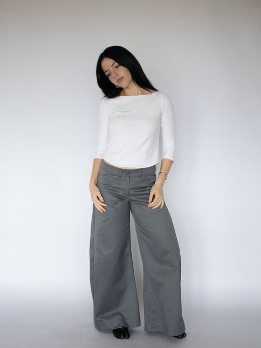 EDIE PANT | SILVER