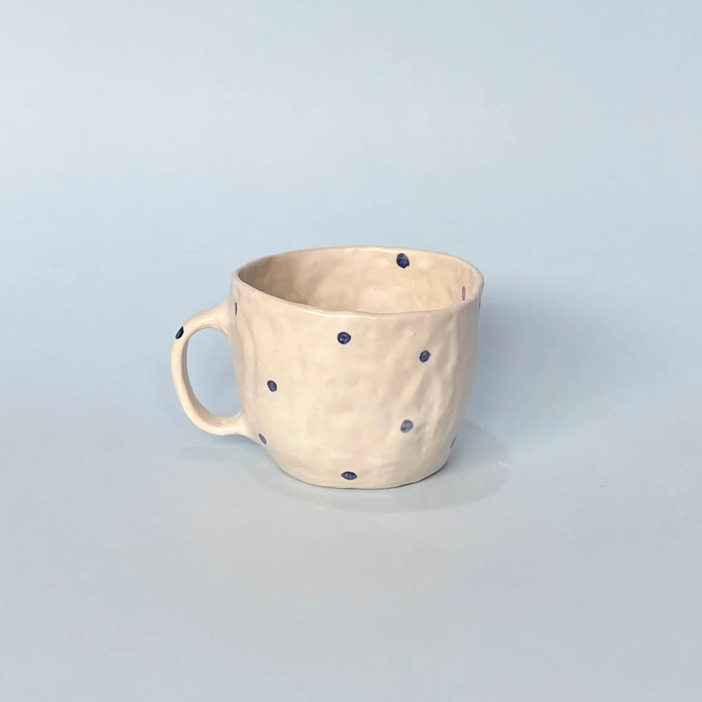 BLUE SPOTTY MUG