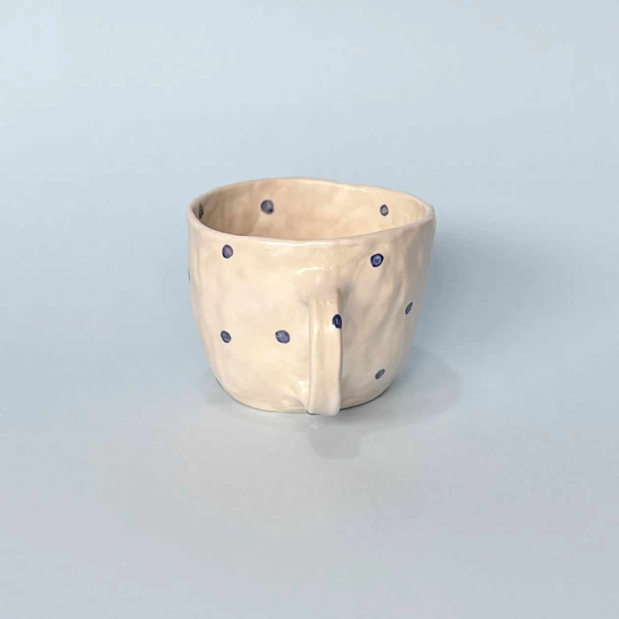BLUE SPOTTY MUG