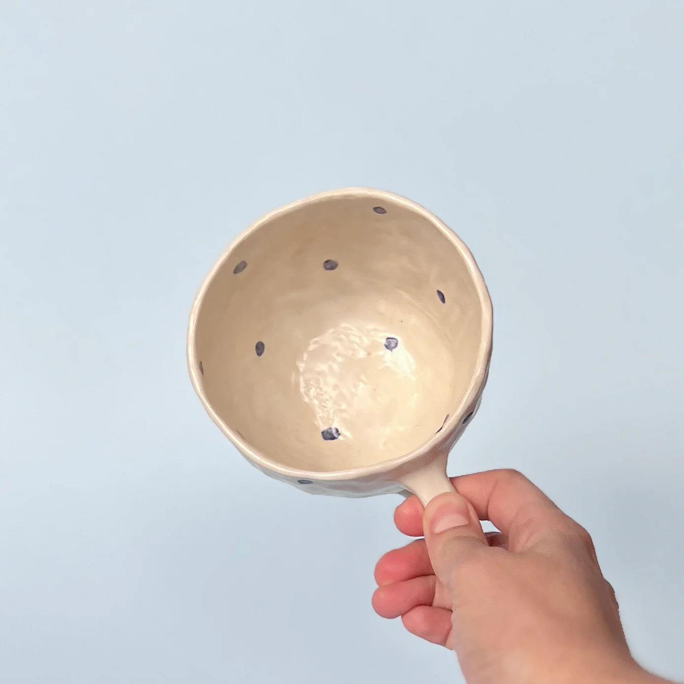 BLUE SPOTTY MUG