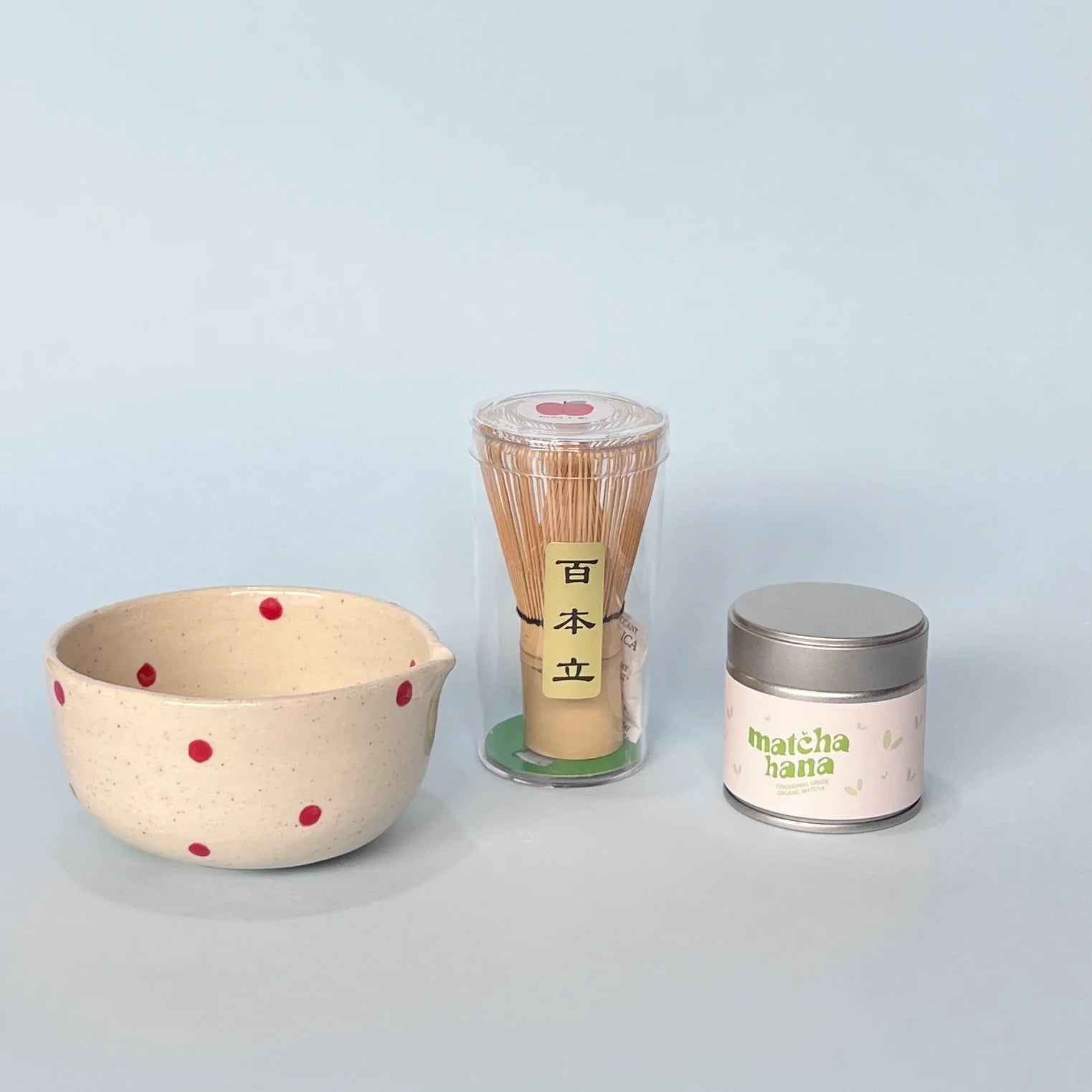 MATCHA BOWL | RED SPOTS