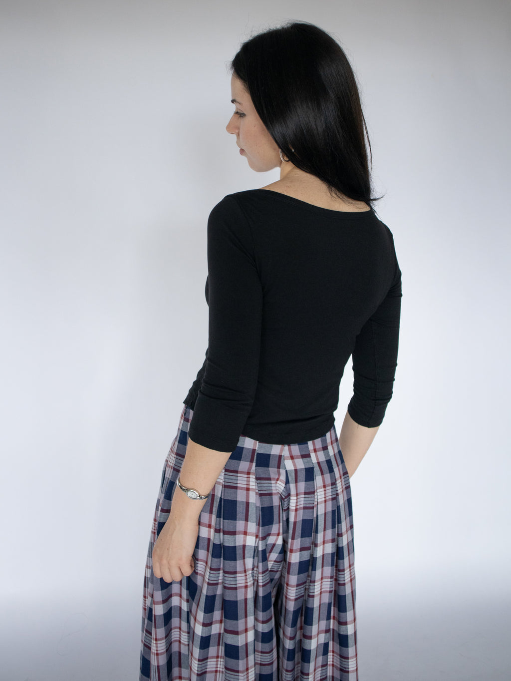 Obelia's Frenchie 3/4 Top Black