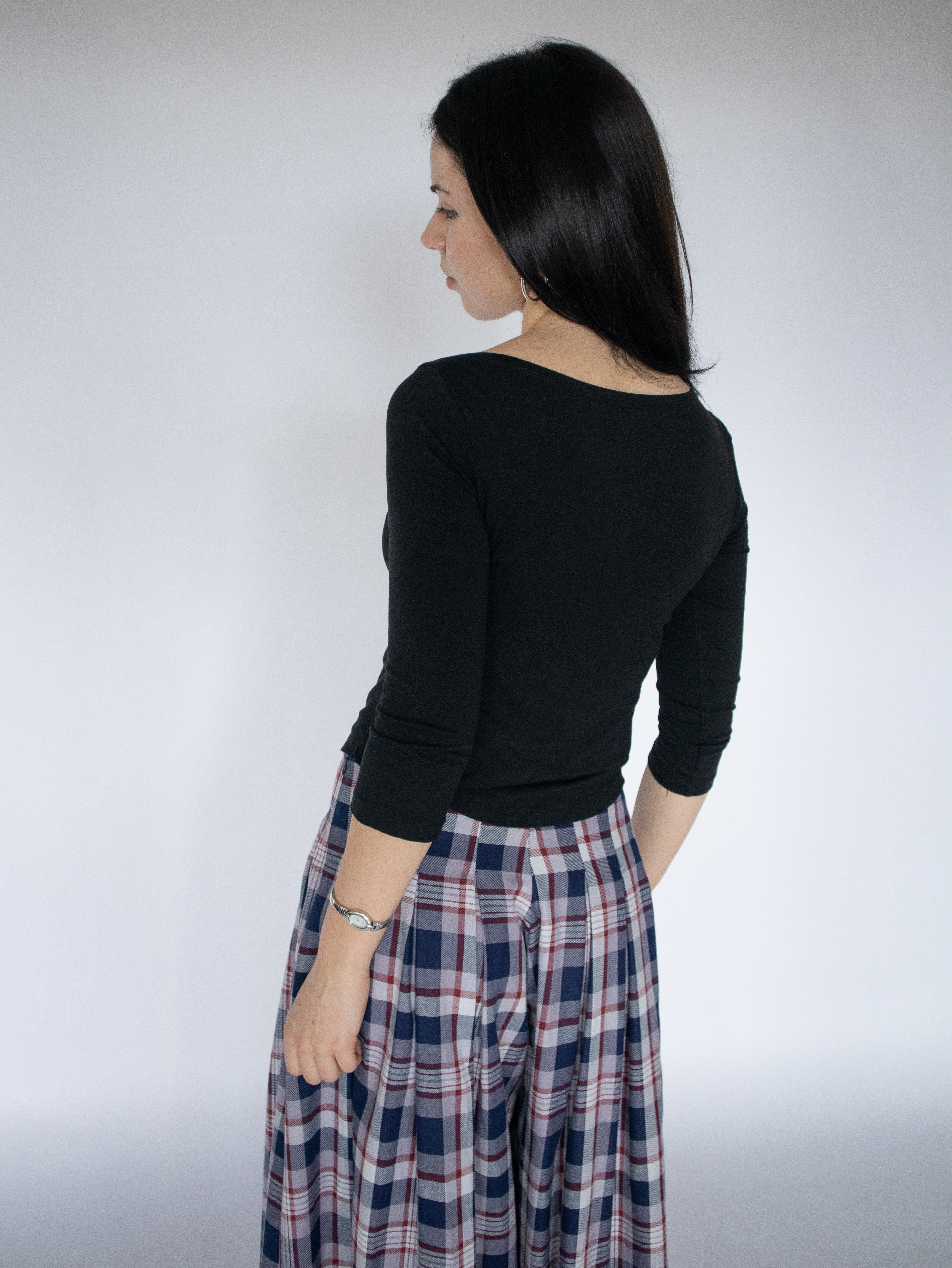 Obelia's Frenchie 3/4 Top Black