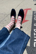 Le Bon Shoppe Wally Socks Candy Cane