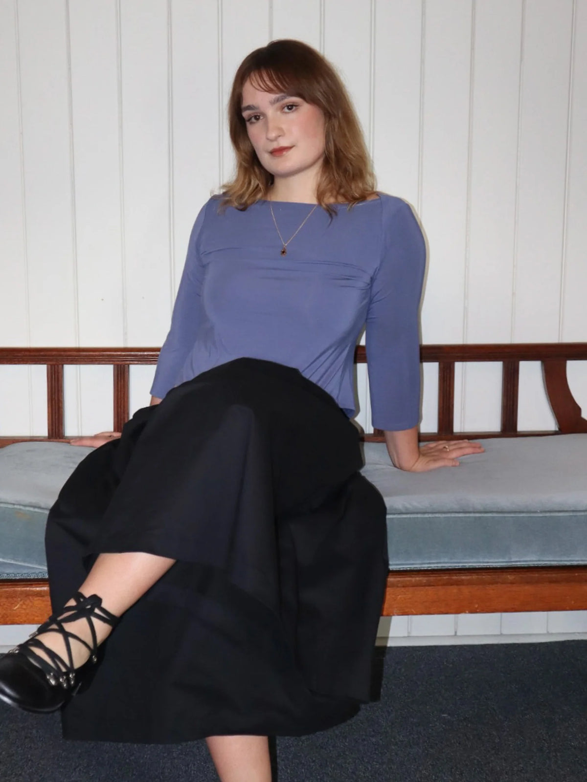 JULES PLEAT PANT | BLACK