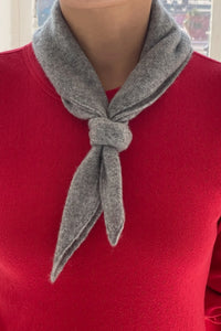 CASHMERE BANDANA | HT GREY