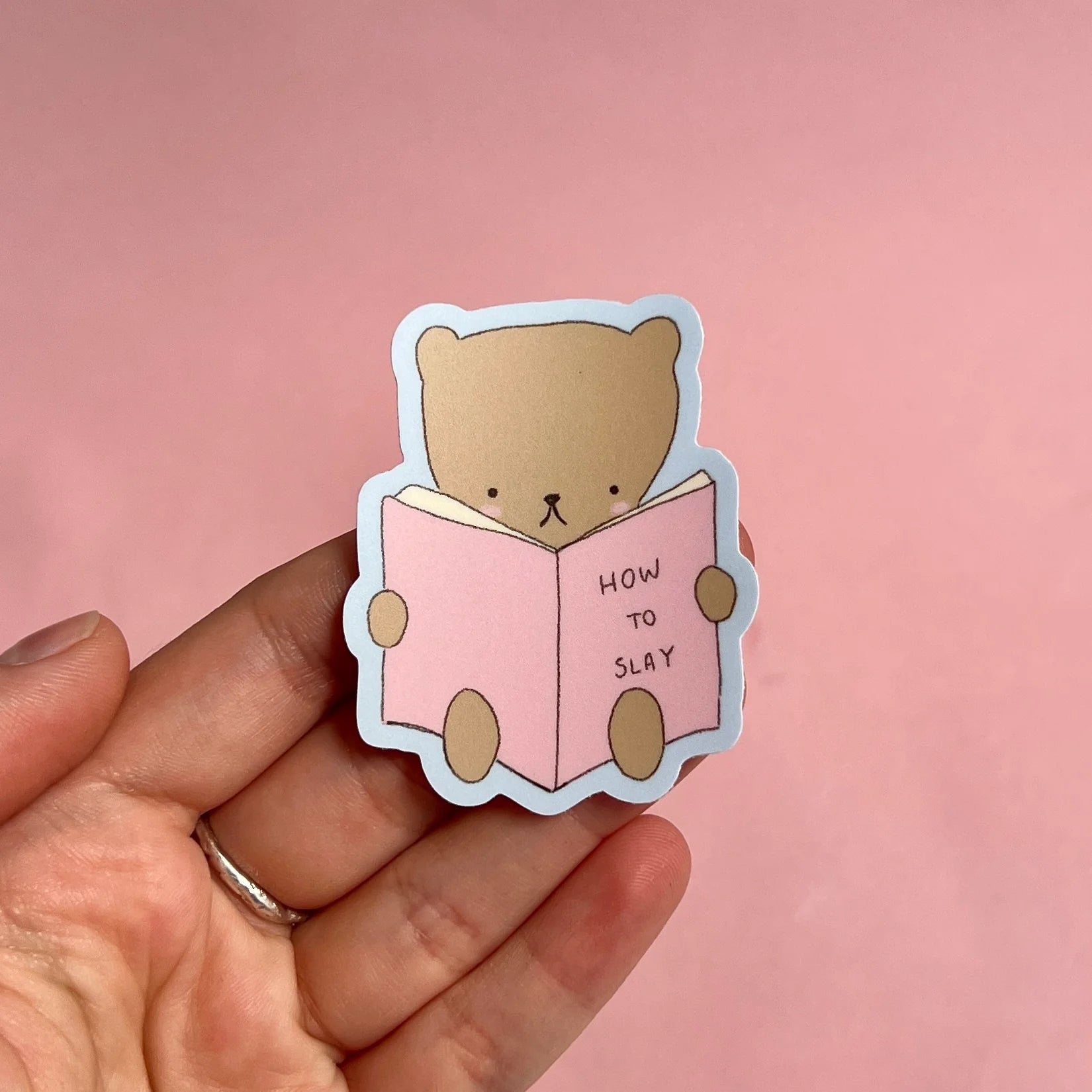 SMART BEAR STICKER | ALESSIA E ART