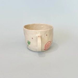 "LUCKY" CLOVER MUG