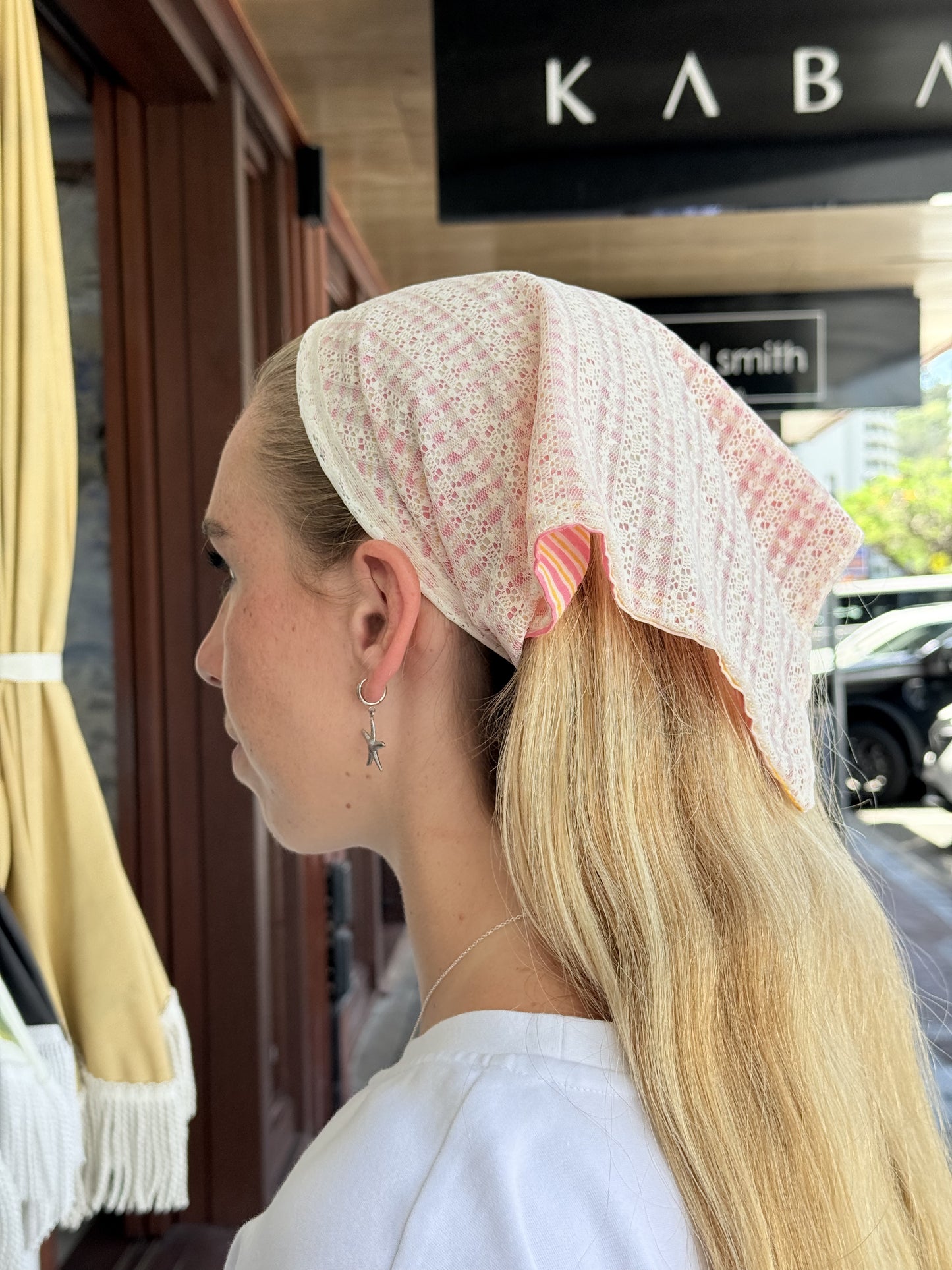 SUMMER HEADSCARF | POPSICLE AND LACE