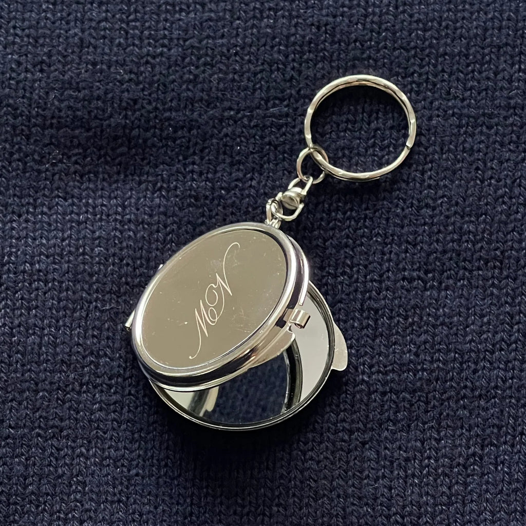 MONOGRAM MIRROR LOCKET | MAVIS AND NOAH