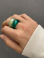 GLASS RING | MIST