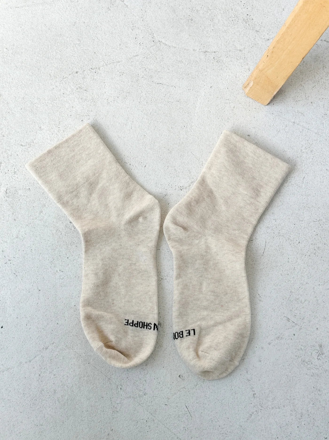 SNEAKER SOCKS | OATMEAL