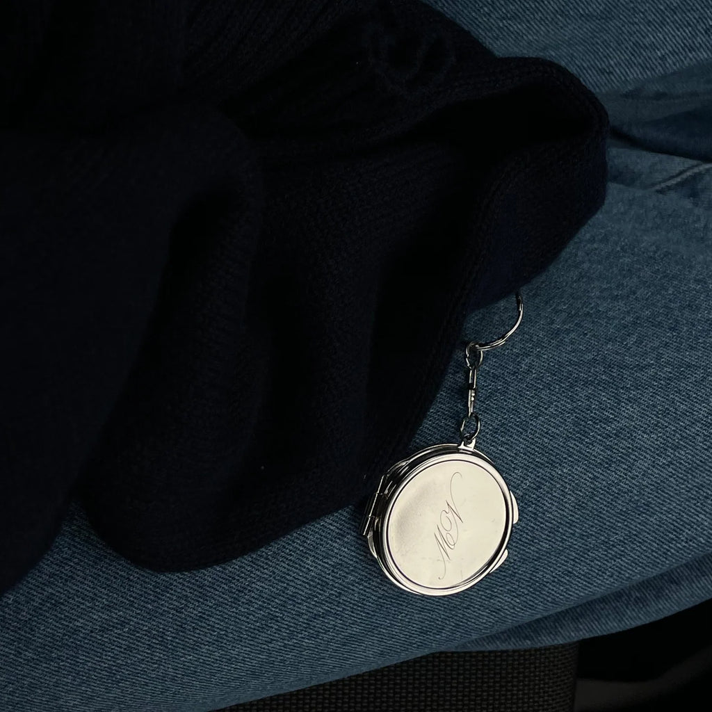 MONOGRAM MIRROR LOCKET | MAVIS AND NOAH