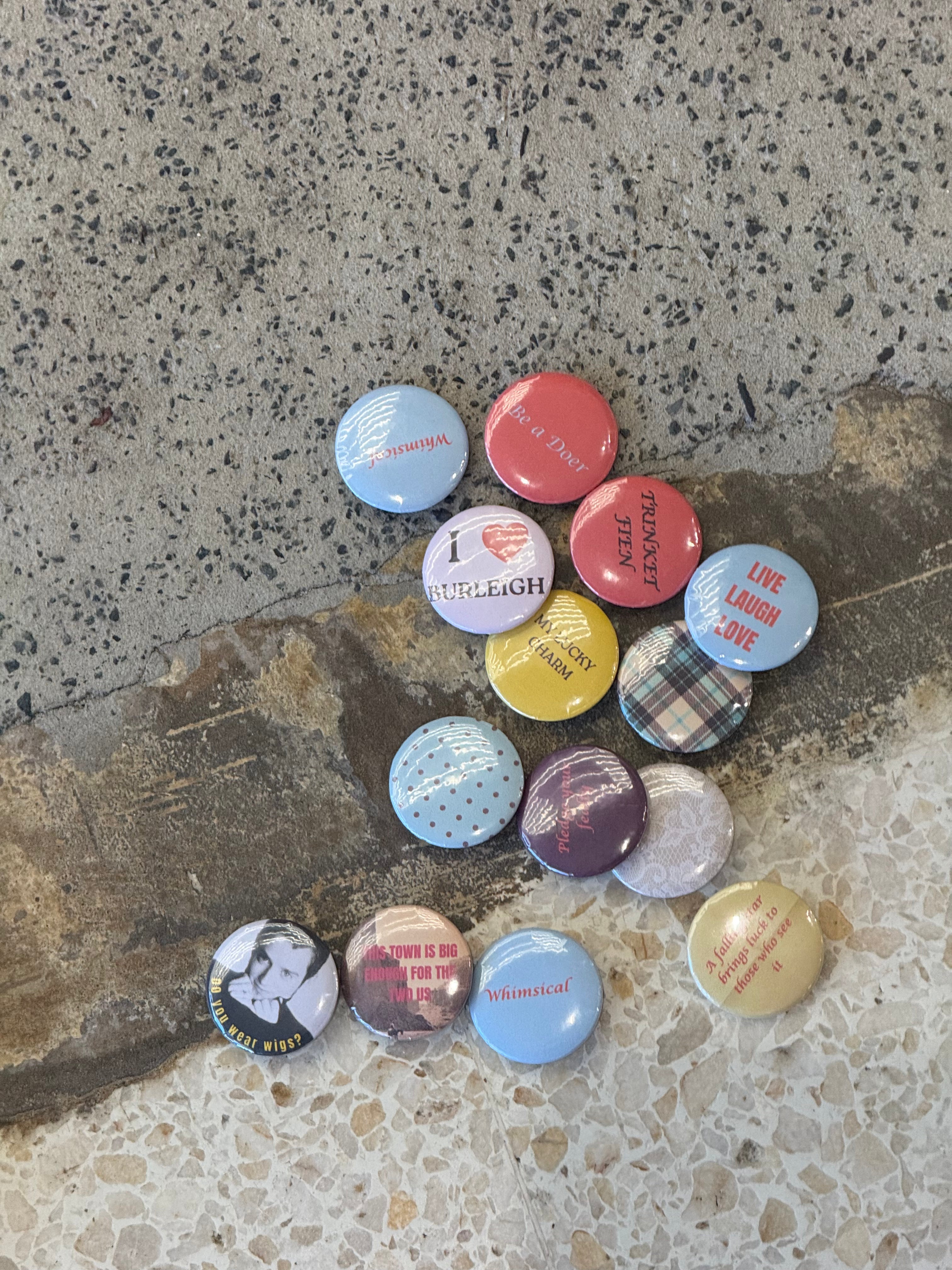 FUNKY BADGES | THE KEEPSAKE CLUB