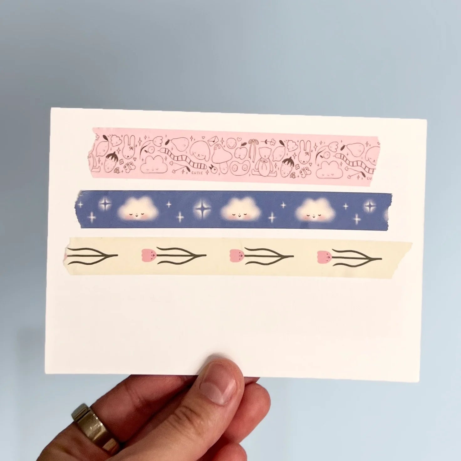 SOFTIE CLOUDS WASHI TAPE | ALESSIA E ART