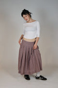 Obelia's Juliette Skirt - Lilac / Choc