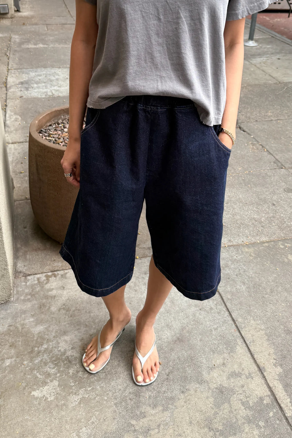 LIAM BERMUDA SHORTS | RAW DENIM
