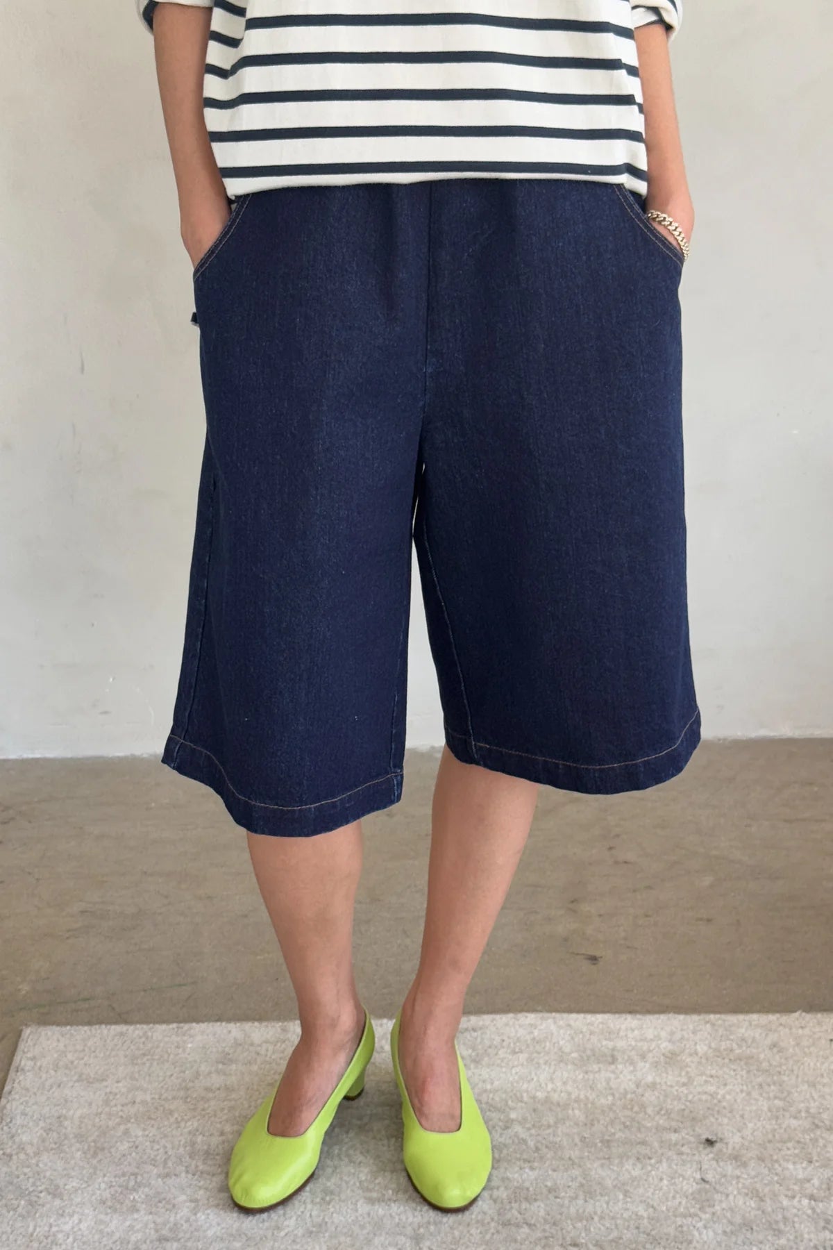 LIAM BERMUDA SHORTS | RAW DENIM