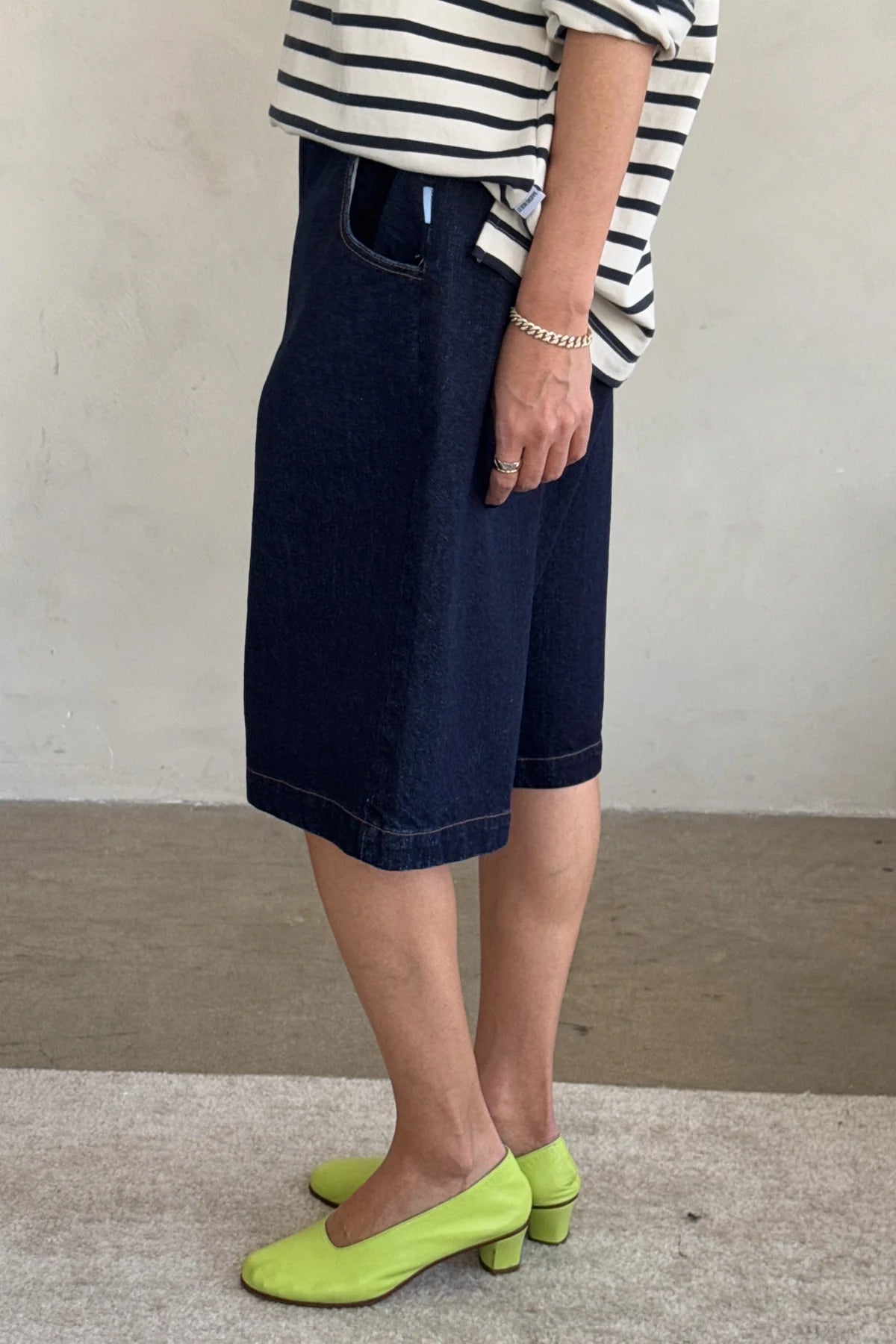 LIAM BERMUDA SHORTS | RAW DENIM