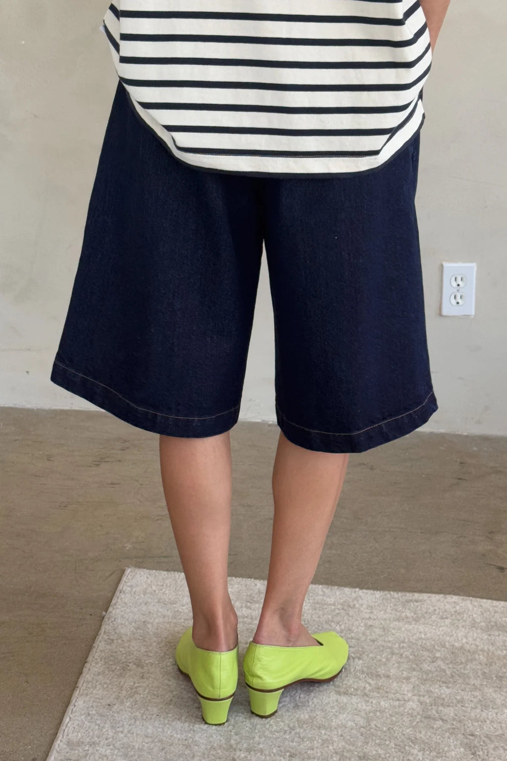 LIAM BERMUDA SHORTS | RAW DENIM