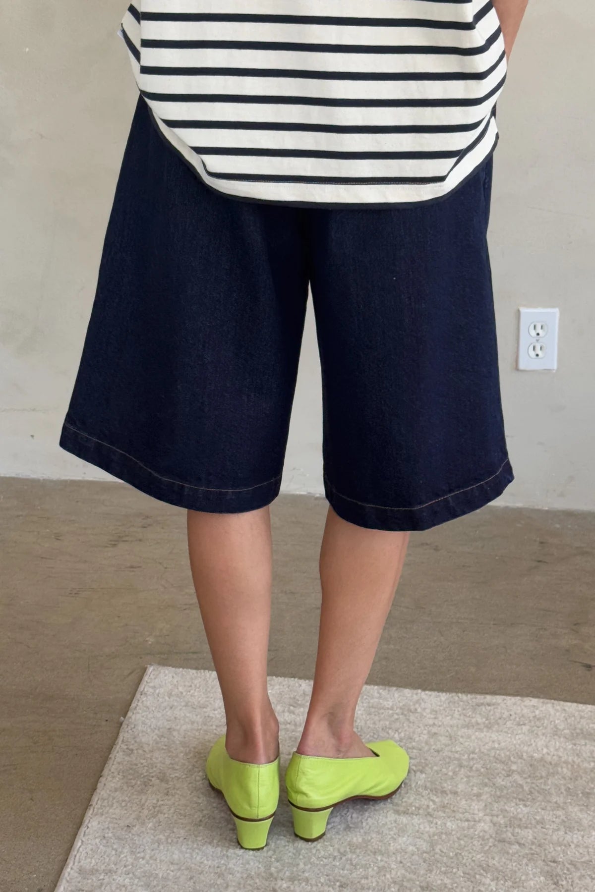 LIAM BERMUDA SHORTS | RAW DENIM