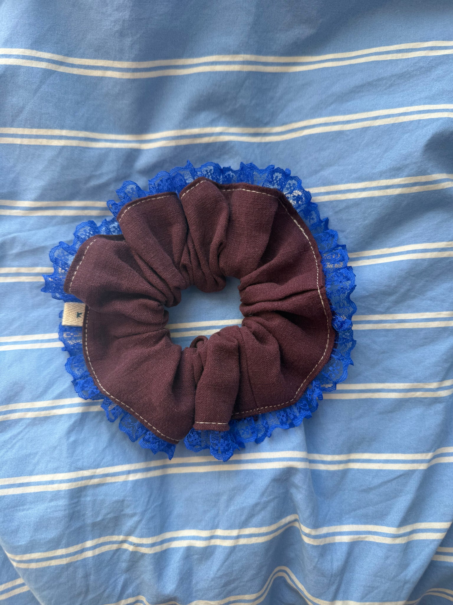 PLUM | DECORATIVE SCRUNCHIE