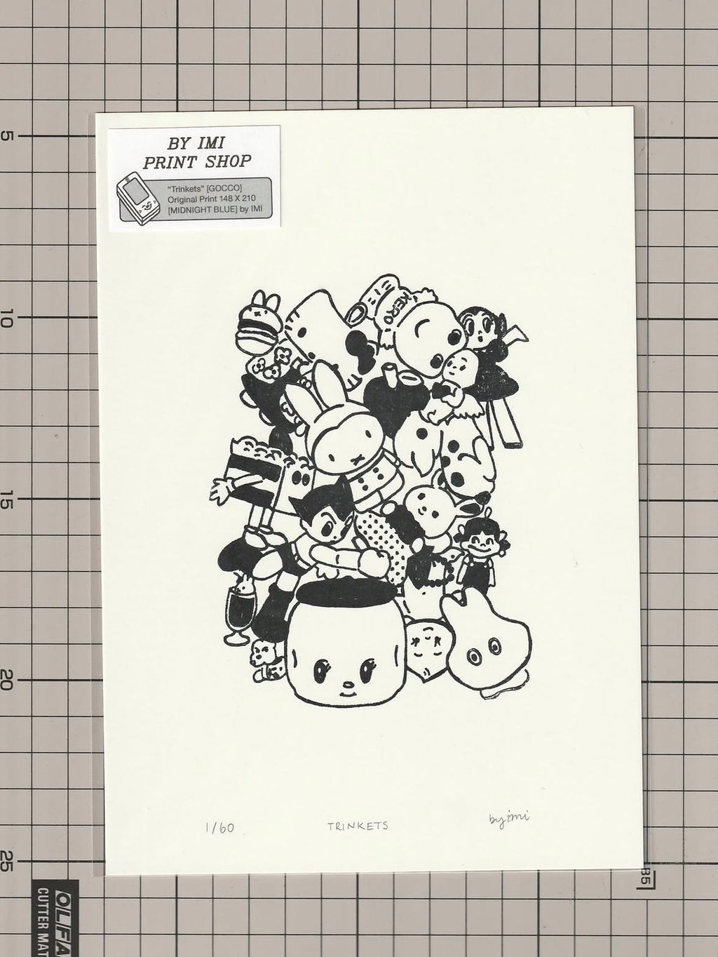 by imi trinket A5 print
