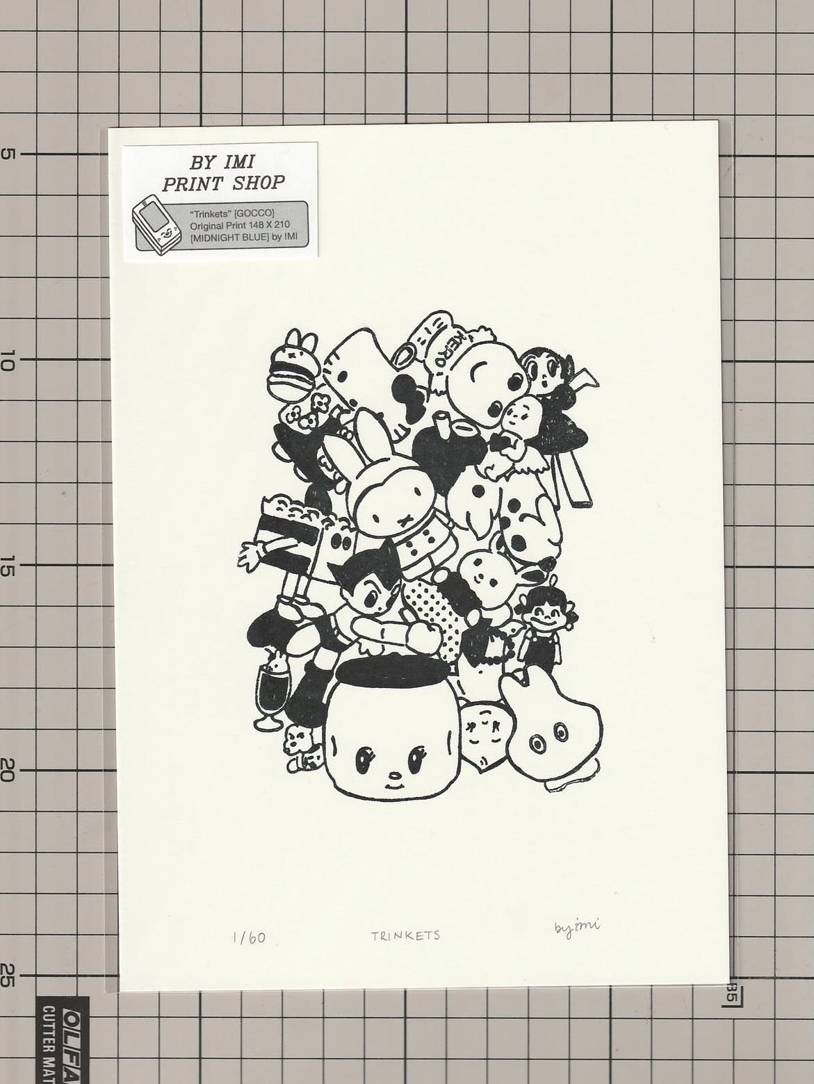 by imi trinket A5 print