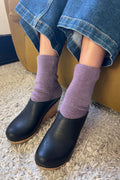 Le Bon Shoppe Cloud Socks Plum